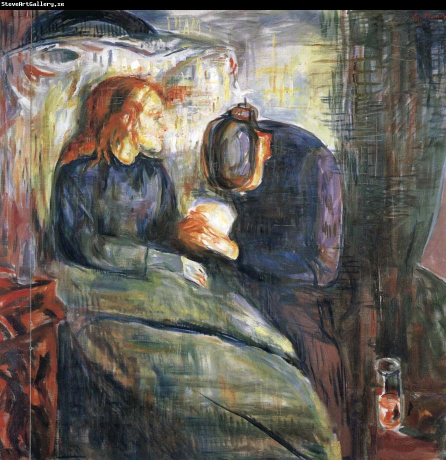 Edvard Munch The Sick girl